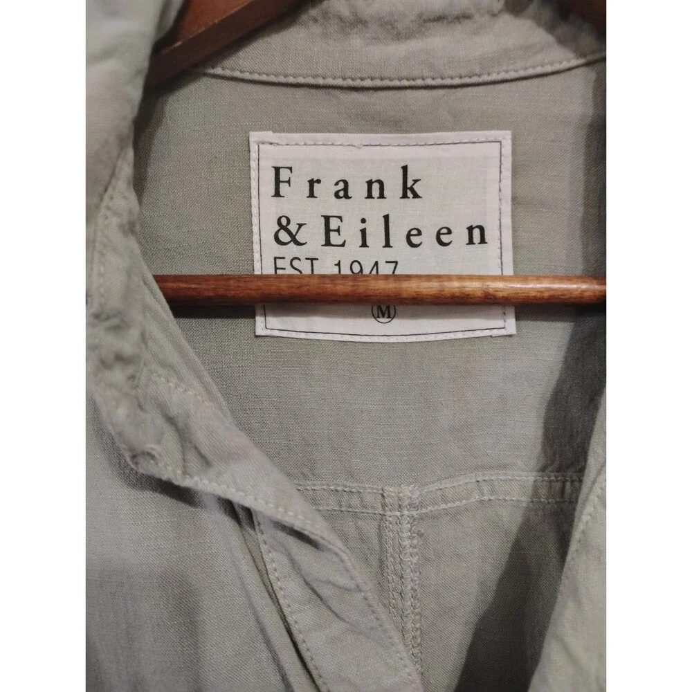 Frank & Eileen Northern Ireland Jumpsuit Sage Green Size M